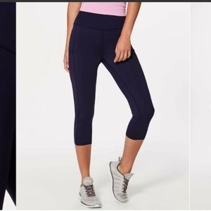 Lululemon Fast and Free Crop II 19"